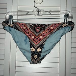 Billabong Reversible Bathing Suit Bottoms, Size Small